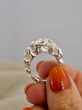 Load image into Gallery viewer, Sculptural Sea Sponge Sterling Silver Ring