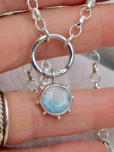 Load image into Gallery viewer, Larimar Sterling Silver Charm