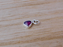 Load image into Gallery viewer, Pink Tourmaline Sterling Silver Charm