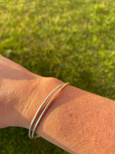 Load image into Gallery viewer, Made to Order Sterling Silver Bangle Duo