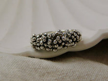 Load image into Gallery viewer, Statement Sea Foam Sterling Silver Ring