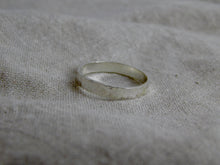 Load image into Gallery viewer, Made To Order Wide Hammered Sterling Silver Stacking Ring