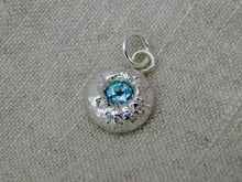 Load image into Gallery viewer, Topaz Pebble Sterling Silver Charm