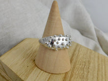 Load image into Gallery viewer, Dotty Statement Sterling Silver Ring