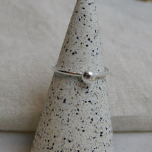 Load image into Gallery viewer, Made To Order Medium Pebble Sterling Silver Stacking Ring
