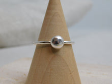 Load image into Gallery viewer, Made To Order Large Pebble Sterling Silver Stacking Ring