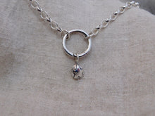 Load image into Gallery viewer, Star Pebble Sterling Silver Charm