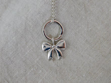 Load image into Gallery viewer, Bow Sterling Silver Charm