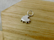 Load image into Gallery viewer, Dotty Heart Sterling Silver Charm