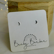 Load image into Gallery viewer, Chevron Shaped Sterling Silver Studs