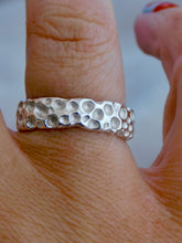 Load image into Gallery viewer, Surface Of The Moon Sterling Silver Ring
