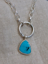 Load image into Gallery viewer, Turquoise Sterling Silver Charm