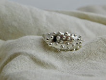 Load image into Gallery viewer, Dotty Statement Sterling Silver Ring