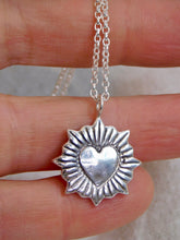 Load image into Gallery viewer, Statement Heart Sterling Silver Pendant