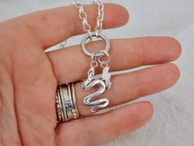 Load image into Gallery viewer, Snake Sterling Silver Charm