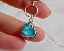 Load image into Gallery viewer, Azamonite Sterling Silver Toggle Necklace