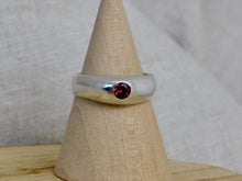 Load image into Gallery viewer, Statement Rhodolite Garnet Sterling Silver Ring