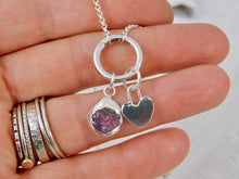 Load image into Gallery viewer, Heart Sterling Silver Charm