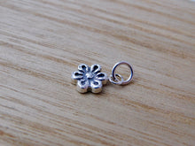 Load image into Gallery viewer, Chunky Flower Sterling Silver Charm