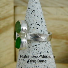 Load image into Gallery viewer, Made To Order Triple Sea Glass Sterling Silver Cuff Ring