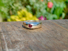 Load image into Gallery viewer, Statement Rhodolite Garnet Sterling Silver Ring
