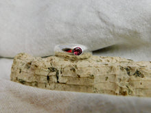 Load image into Gallery viewer, Statement Rhodolite Garnet Sterling Silver Ring