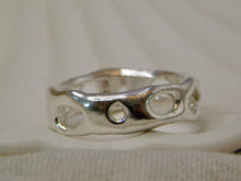 Load image into Gallery viewer, Lotus Root Sterling Silver Ring