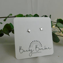 Load image into Gallery viewer, North Star Sterling Silver Studs
