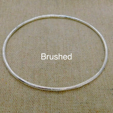 Load image into Gallery viewer, Made to Order Sterling Silver Bangle Duo