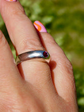 Load image into Gallery viewer, Statement Rhodolite Garnet Sterling Silver Ring