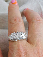 Load image into Gallery viewer, Dotty Statement Sterling Silver Ring