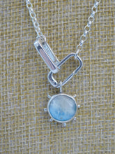 Load image into Gallery viewer, Larimar Sterling Silver Charm