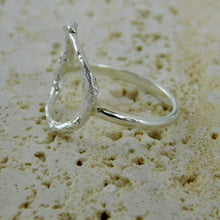 Load image into Gallery viewer, Made To Order Molten Hoop Sterling Silver Ring