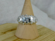 Load image into Gallery viewer, Dotty Statement Sterling Silver Ring
