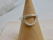 Load image into Gallery viewer, Made To Order Arch Sterling Silver Stacking Ring