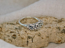 Load image into Gallery viewer, Statement Sea Foam Sterling Silver Ring