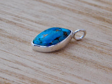 Load image into Gallery viewer, Turquoise Sterling Silver Charm