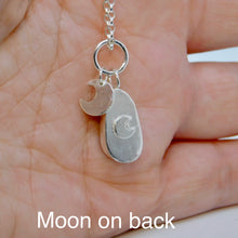 Load image into Gallery viewer, Made to Order Sea Glass Toggle Sterling Silver Necklace