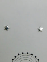 Load image into Gallery viewer, Micro Star Sterling Silver Studs