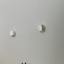 Load image into Gallery viewer, Brushed Geometric Shaped Sterling Silver Studs