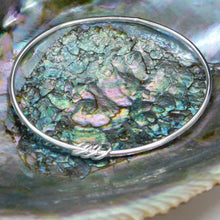 Load image into Gallery viewer, Made To Order Three Rings Sterling Silver Bangle