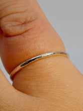 Load image into Gallery viewer, Reticulated Sterling Silver Stacking Ring