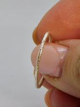 Load image into Gallery viewer, Reticulated Sterling Silver Stacking Ring