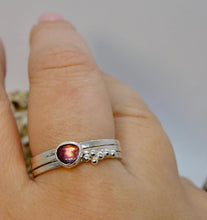 Load image into Gallery viewer, Made To Order Loads of Sea Foam Sterling Silver Stacking Ring