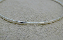 Load image into Gallery viewer, Made To Order Hammered Sterling Silver Bangle