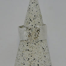 Load image into Gallery viewer, Made to Order Reticulated Loads Of Sea Foam Cuff Sterling Silver Ring