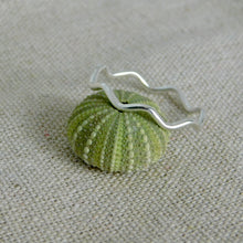 Load image into Gallery viewer, Made To Order Wavy Sterling Silver Stacking Ring