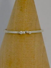 Load image into Gallery viewer, Made To Order Sea Foam Smooth Sterling Silver Stacking Ring