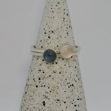 Load image into Gallery viewer, Made to Order Labradorite Sterling Silver Stacking Ring