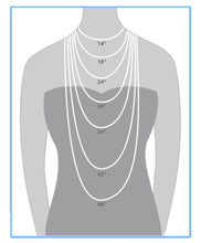 Load image into Gallery viewer, Reticulated T Bar Sterling Silver Necklace